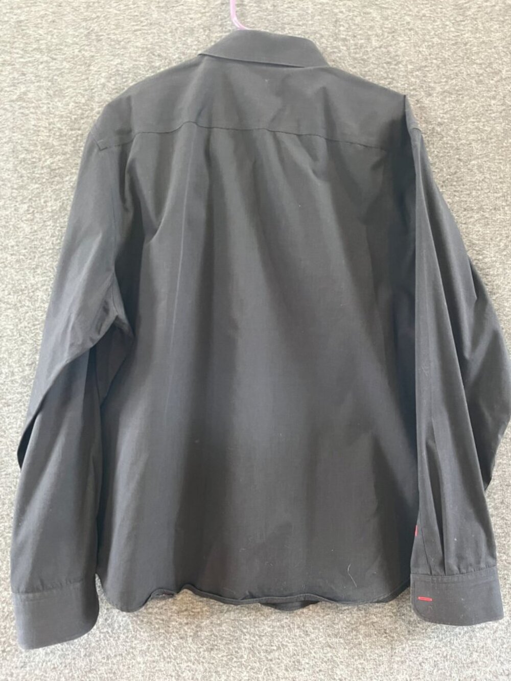 untuckit mens relaxed fit wrinkle free long sleeve button down dress shirt XL